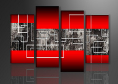 Štiridelne 130 x 80 cm